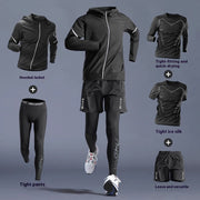 Gym Clothes -Quick-dry Clothes Tight Long Sleeve T-shirt Training Wear