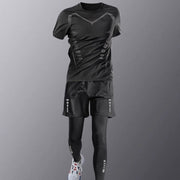 Gym Clothes -Quick-dry Clothes Tight Long Sleeve T-shirt Training Wear