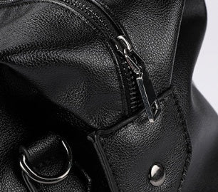Zipper Bag – Premium Leather Gym Bag for Workout & Travel