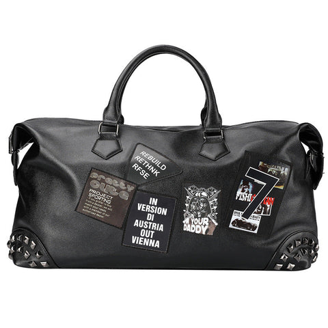 Zipper Bag – Premium Leather Gym Bag for Workout & Travel