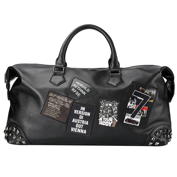 Zipper Bag – Premium Leather Gym Bag for Workout & Travel