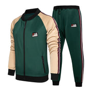 male tracksuit -  sports wear fashion color jogging autumn gym clothes