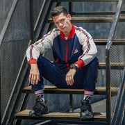 male tracksuit -  sports wear fashion color jogging autumn gym clothes