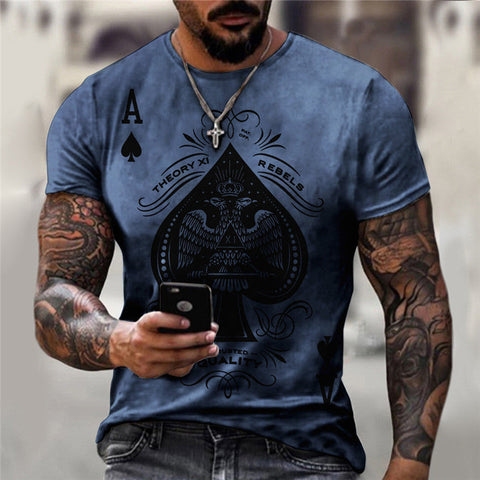 Shirt Spades AT – Men's Casual Streetwear for Comfort & Everyday Style
