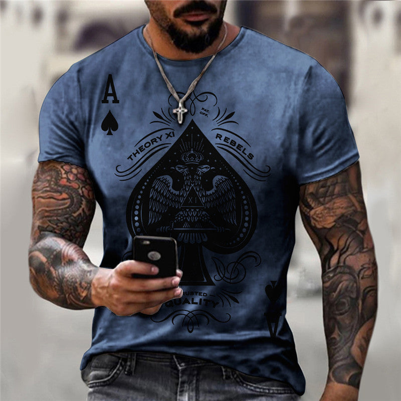 Shirt Spades AT – Men's Casual Streetwear for Comfort & Everyday Style