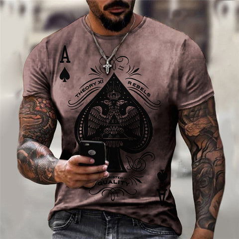 Shirt Spades AT – Men's Casual Streetwear for Comfort & Everyday Style
