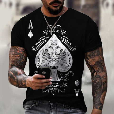 Shirt Spades AT – Men's Casual Streetwear for Comfort & Everyday Style