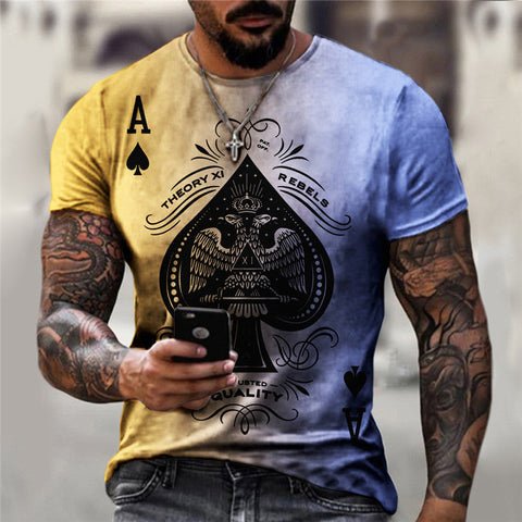 Shirt Spades AT – Men's Casual Streetwear for Comfort & Everyday Style