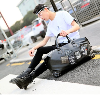 Zipper Bag – Premium Leather Gym Bag for Workout & Travel