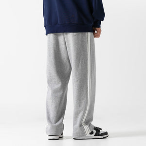 Sweatpants - Men's Loose Versatile Athleisure  Embroidered  Sweatpants