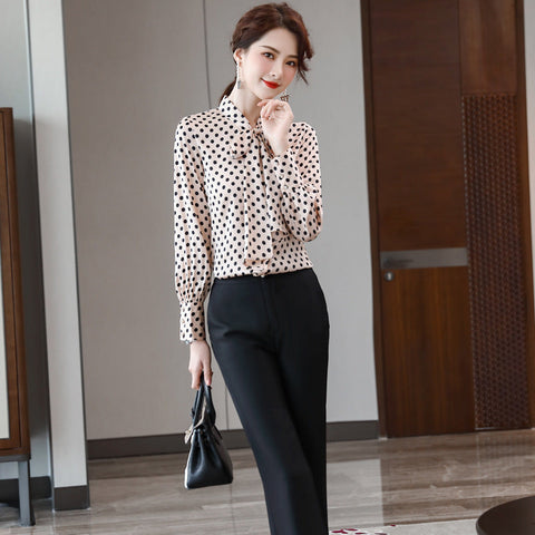 Workwear - Women's Temperament Shirt  and  Formal  Wear  Work  Clothes