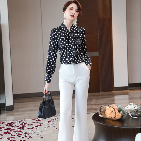 Workwear - Women's Temperament Shirt  and  Formal  Wear  Work  Clothes