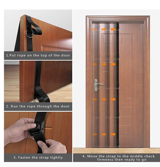 Anchor -Home Multi-point Fitness Accessories Portable Nylon Door Strap