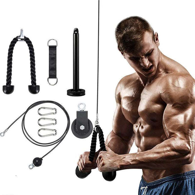 DIY -Fitness Equipment Set Home Gym Accessories for Full-Body Workouts