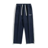 Sweatpants - Men's Loose Versatile Athleisure  Embroidered  Sweatpants