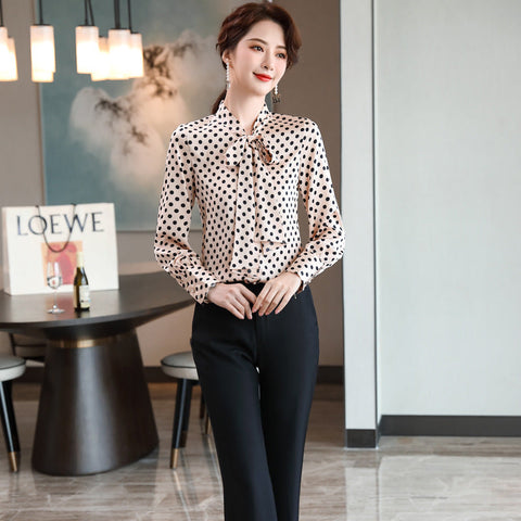 Workwear - Women's Temperament Shirt  and  Formal  Wear  Work  Clothes