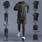 Gym Clothes -Quick-dry Clothes Tight Long Sleeve T-shirt Training Wear