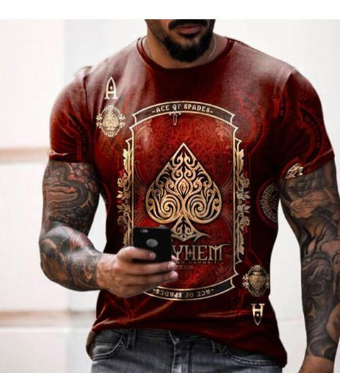 Shirt Spades AT – Men's Casual Streetwear for Comfort & Everyday Style