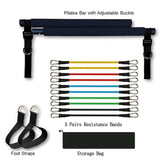 Yoga-Fitness Yoga Pilate Bar Portable Gym with Elastic Resistance Band