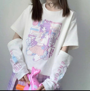 T Shirts for Women -Ladies T Shirt Streetwear Top Fashion Style Gothic