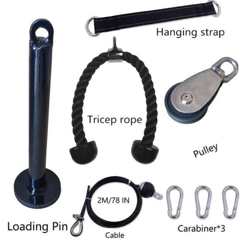 DIY -Fitness Equipment Set Home Gym Accessories for Full-Body Workouts