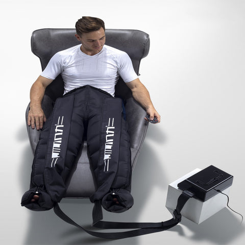 Leg massager-Pulse Leg Recovery System Massager 8-chamber rechargeable