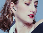 wireless earbuds -The New Bluetooth Black Tech E-sports Headset meters