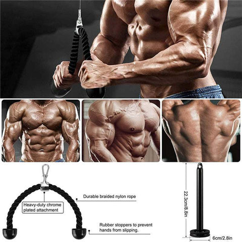 DIY -Fitness Equipment Set Home Gym Accessories for Full-Body Workouts