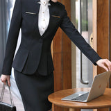 Formal Wear for women - Women's  Formal Professional Work Clothes Suit