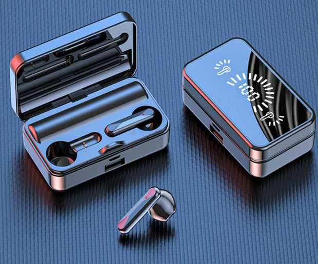 wireless earbuds -The New Bluetooth Black Tech E-sports Headset meters