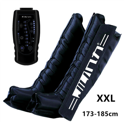 Leg massager-Pulse Leg Recovery System Massager 8-chamber rechargeable
