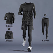 Gym Clothes -Quick-dry Clothes Tight Long Sleeve T-shirt Training Wear